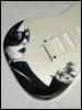 airbrush auf gitarrenkorpus